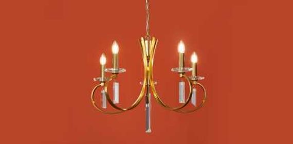 Подвесной светильник Freya FR2040PL-05BS