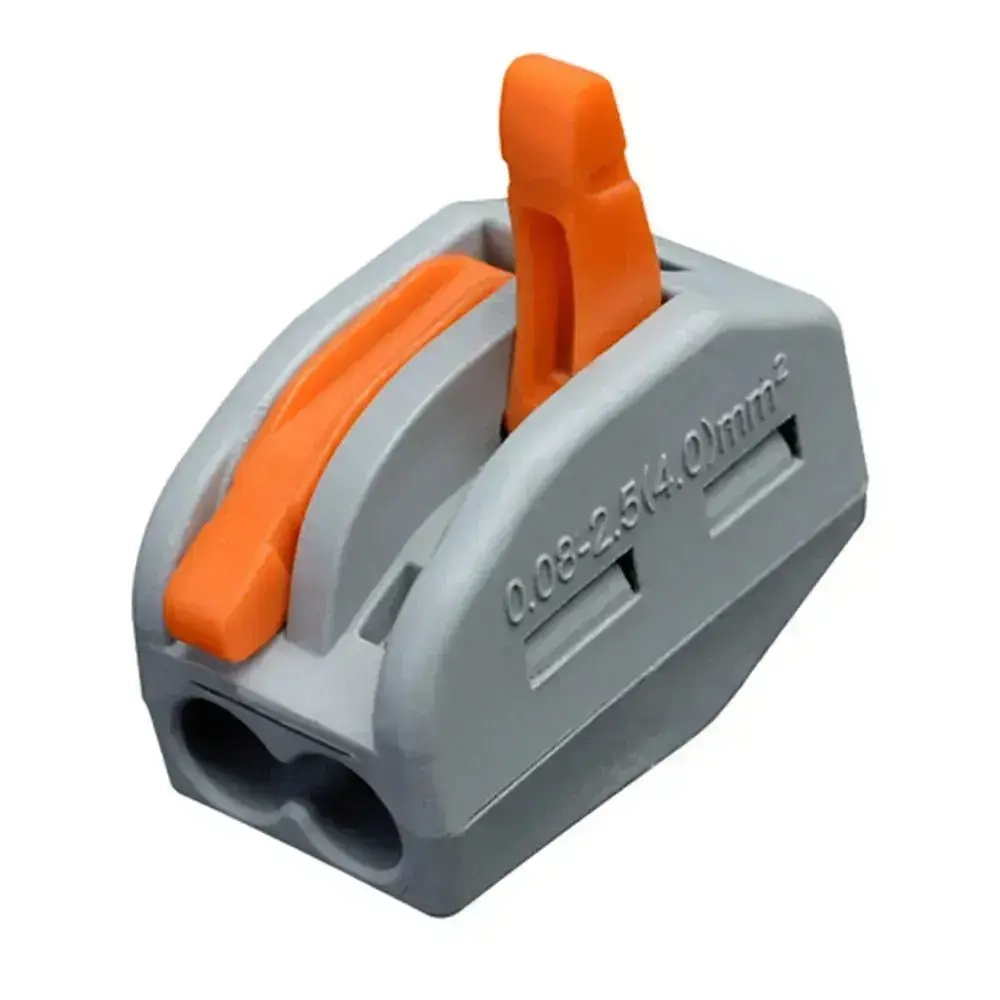 Клемма Vacco PCT-212, 2 контакта, тип WAGO (Ваго), 100 штук в упаковке