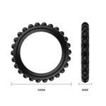 Набор из 3 ребристых эрекционных колец Titan