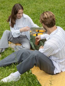 Термосумка для пикника Smart Picnic, M, темно-зеленая