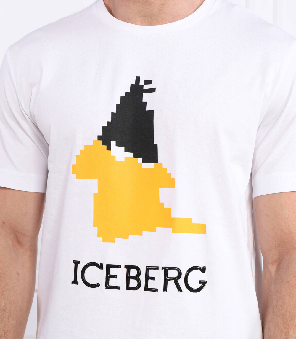 Футболка Iceberg - белый(232 I1P F024 639A)