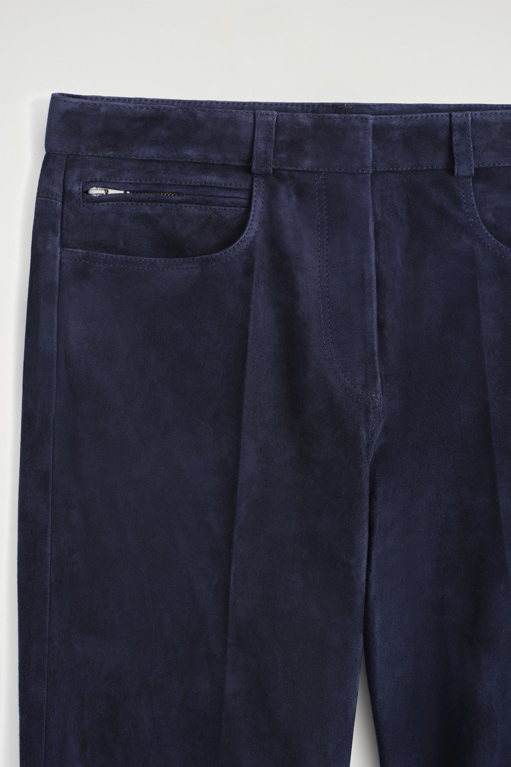 COS Брюки прямого покроя FLUID, стальной синий