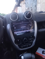 Магнитола для Lada Granta 2011-2018 (большая рамка) - FarCar DX9-7278F2 монитор 9" IPS на Android 13, 4+64Гб, CarPlay