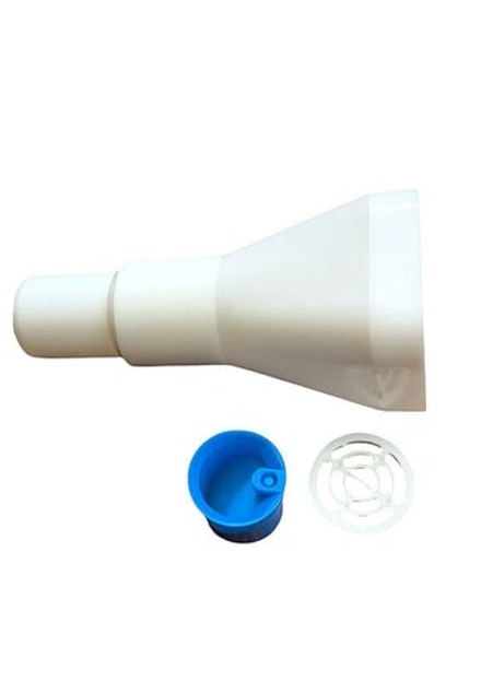 Воронка с сухим затвором и решеткой D40/50 Русстар