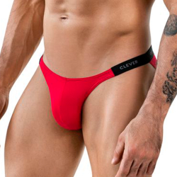 Мужские трусы танга красные Clever Moda TOKIO BRIEF 186705