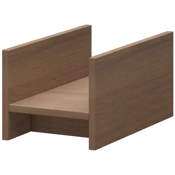 Подставка под системный блок А-401 Орех гварнери 260x450x220 Арго