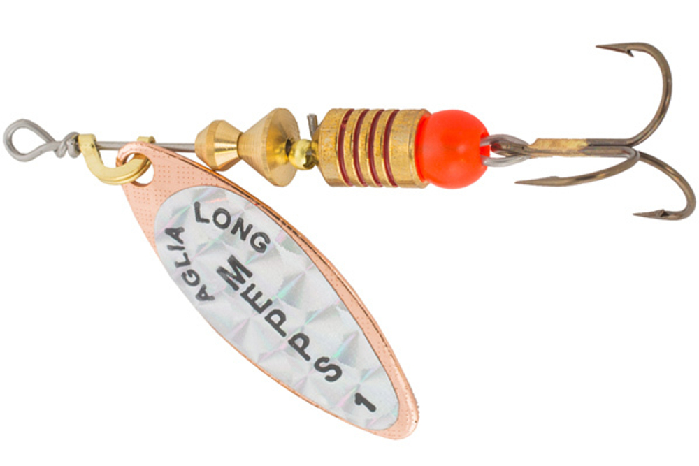 Блесна вращающаяся Mepps AGLIA LONG RAINBO, 1, Copper