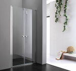Душевая дверь Cezares Elena 160 ELENA-W-B-2-160-C-Cr профиль Хром стекло прозрачное