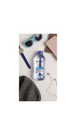 Garnier Skin Naturals - ухаживающая мицеллярная вода для очень чувствительных глаз при контактных линзах /   400  ml  / GTIN 3600542098137