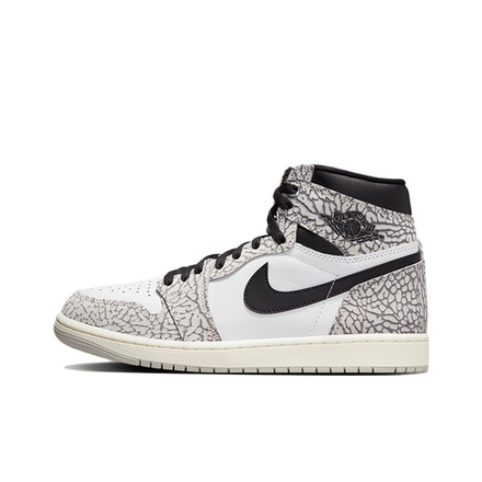 Кроссовки Air Jordan 1 Retro High OG White Cement
