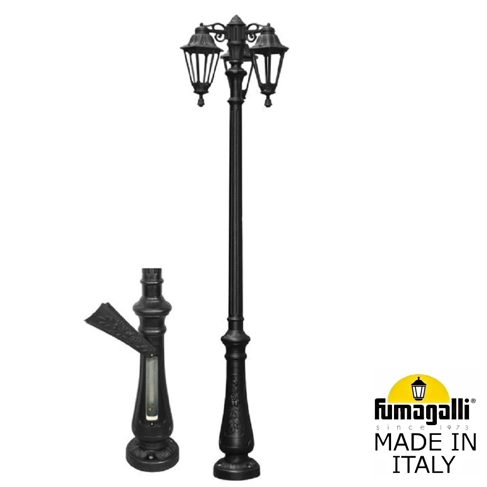 Парковый светильник Fumagalli NEBO BISSO/RUT E26.202.S30.AXF1R DN