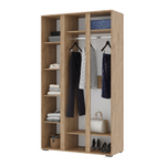 Хелен ШК 02 Шкаф 3-х дверный с зеркалом Крафт золотой / Белый