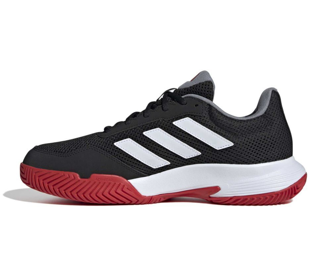 Теннисные кроссовки Adidas Court Spec 2 - core black/cloud white/better scarlet