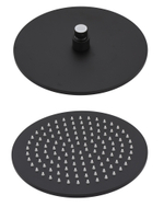 48-1C Лейка для душа метал круг. (ЧЕРНЫЙ) 300 х 300  HansenPRO  (20/1шт)