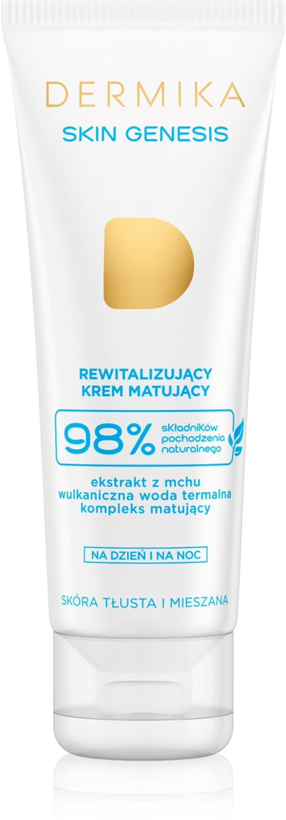 Dermika Skin Genesis - матирующий крем с восстанавливающим эффектом /   50  ml  / GTIN 5902046766139