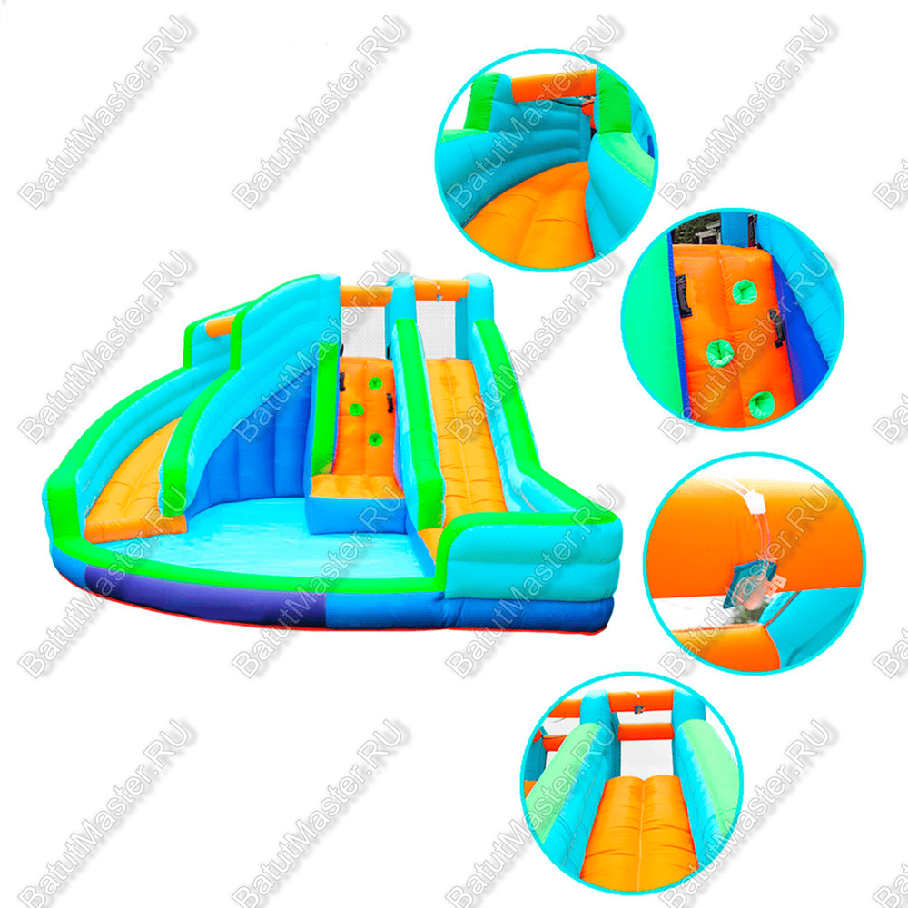 Батут домашний "Скалолазание" 3,9*3,5*2,1 м