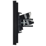 FORTE&PIANO Розетка компьютерная двойная RJ45 кат.5E FP233M металл белый IEK