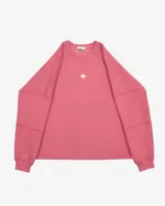 Толстовка One Two Garden Реглан с начесом роза барокко