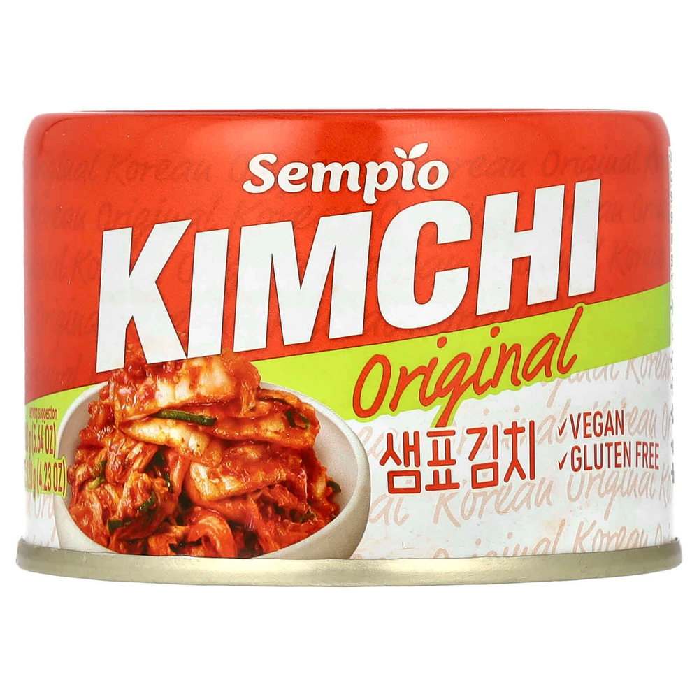 Sempio, кимчи, оригинальный вкус, 160 г (5,64 унции)