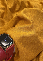 Ткань Трикотажное полотно (Италия) 50% лен 50% хлопок   ш-130см  1 м