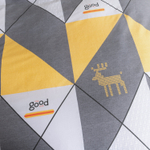 Комплект постельного белья Делюкс Сатин 100% хлопок на резинке LR445