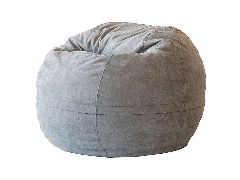 Кресло Софт 100х100 серое велюр