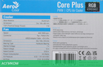 Кулер для процессора Aerocool Core Plus ARGB PWM 4P (ACTC-CL30010.71)