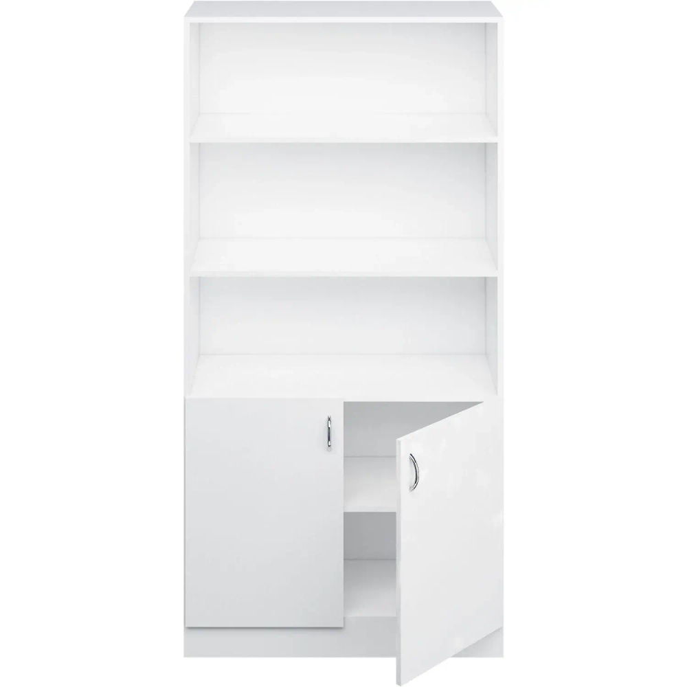 Шкаф MEG_медицинский д/белья и одежды 2ств,2откр.п ШМБО(код МД-506.00)белый