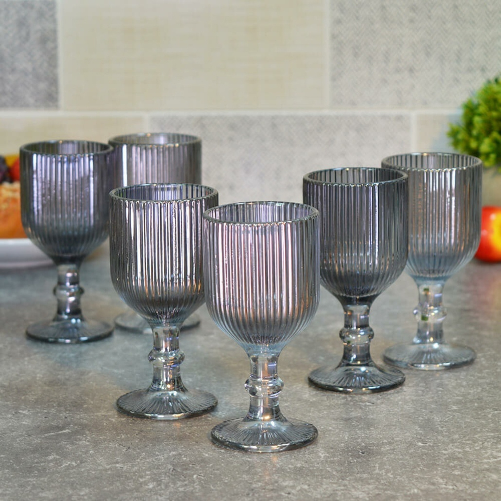 Набор рюмок 6шт 70мл, цветное стекло