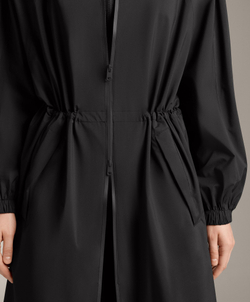 Oysho Ультралегкий компактный плащ, черный