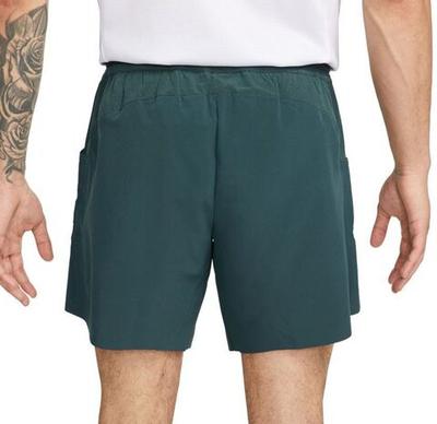 Мужские теннисные шорты Nike Dri-Fit Rafa Short - deep jungle/lime ice/white