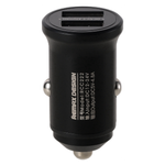 Автомобильное зарядное устройство USB Remax RCC-222 (4.8A, 2 порта) Черный