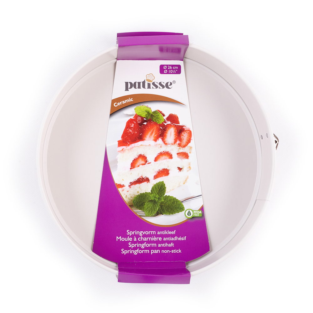 Форма для выпечки круглая разъемная Patisse Ceramic 26х7 см