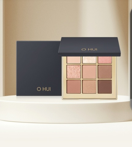 O HUI Real Eyeshadow Palette Beige. Палетка теней # 01