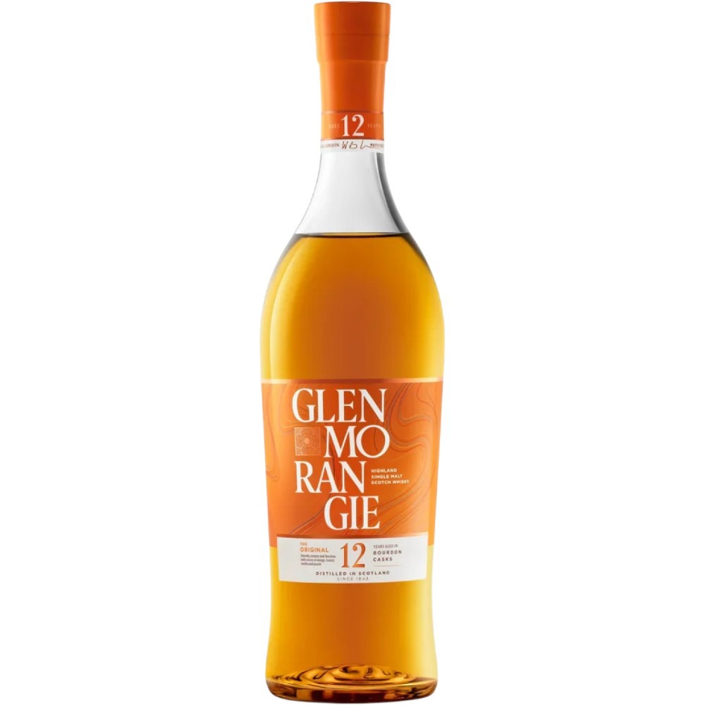 Виски Glenmorangie 12 Y.O. Original 0,7 л. В подарочной упаковке с 2 бокалами