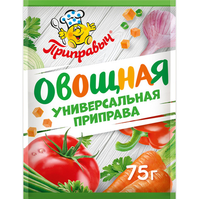 приправа Универсальная ОВОЩНАЯ 75гр (1х30) Приправыч
