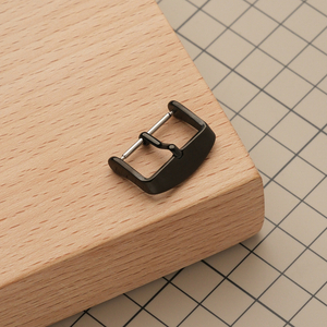 Застежка с закругленным кончиком, цвет черный