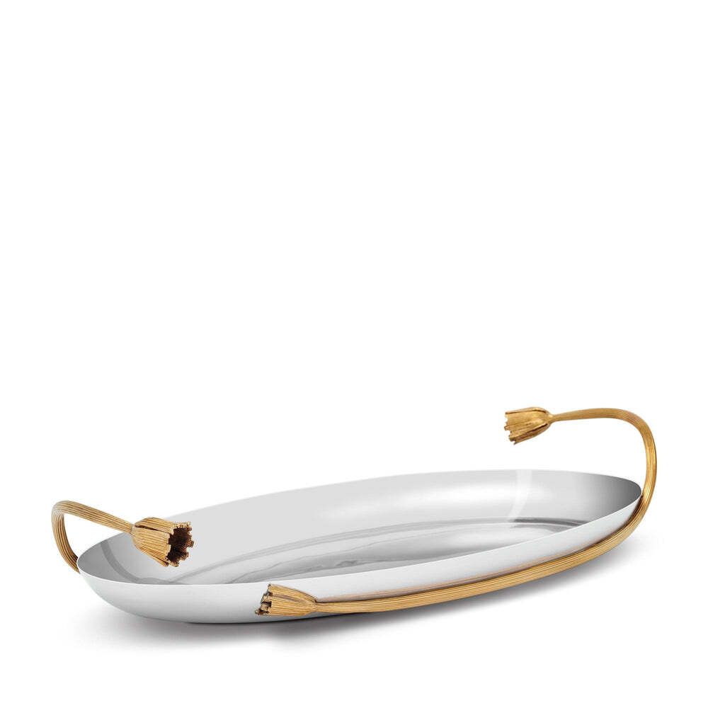 Чаша овальная L&#39;Objet Deco Leaves (39 х 23 см)