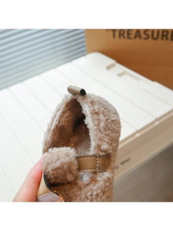 Балетки из искусственного меха