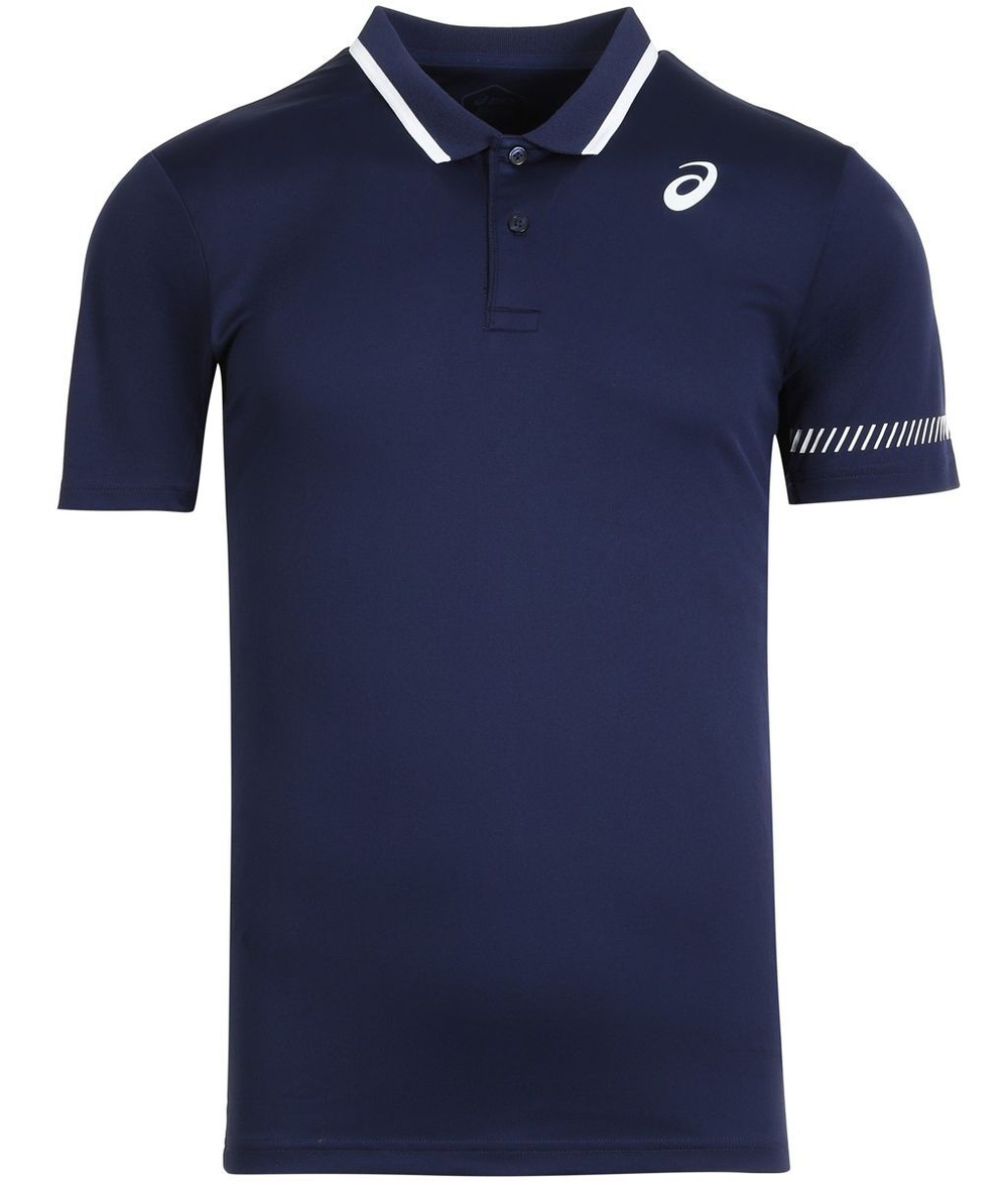 Мужское теннисное поло Asics Court M Polo Shirt - небесный
