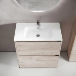 Тумба с раковиной Sancos Libra Floor 90 LB90FEG дуб галифакс натуральный