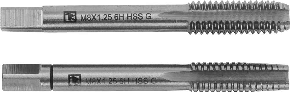 MT305S2 Набор метчиков T-COMBO двухпроходных ручных универсальных М3х0.5, HSS-G, 2 шт.