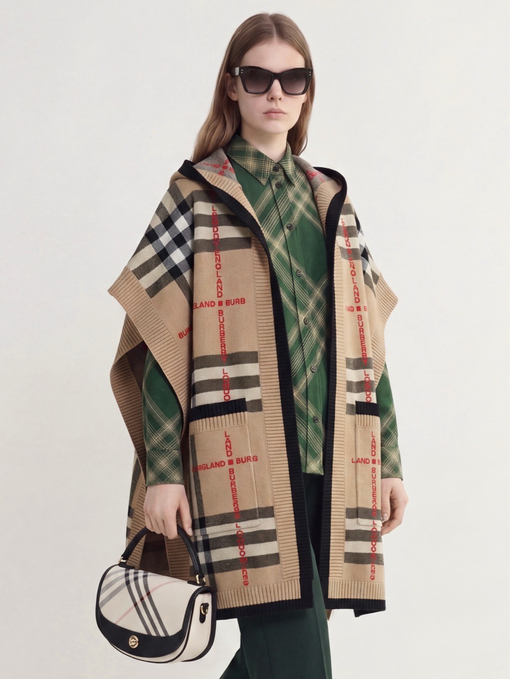 Пончо Burberry