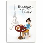 Тетрадь 40 л. без линовки обложка SoftTouch, бежевая бумага 70 г/м2, сшивка, А5 (147х210 мм), CHARM, BRAUBERG, 403804