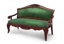 Диван Венеция массив ясень (№3,Ткань Vilvet Lux,78 Velvet-Lux)