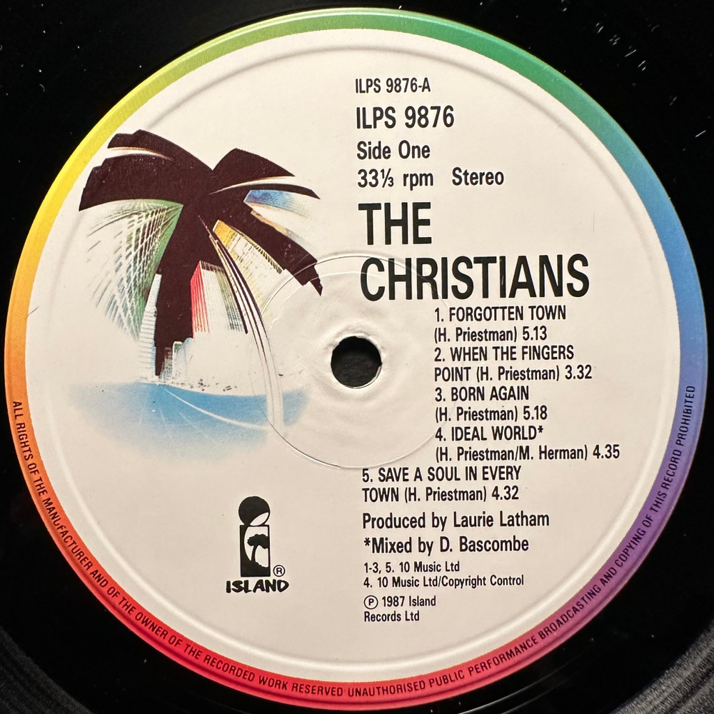 The Christians - The Christians (Англия 1987г.)