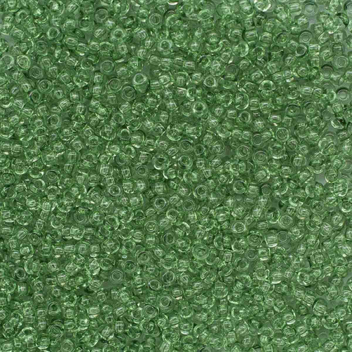 Бисер "Preciosa. Solgel" прозрачный, 10/0, 20 гр, серо-зелёный 6944697