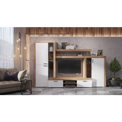 Гостиная Онтарио Дуб вотан / Белый