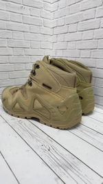 Тактические треккинговые ботинки m6-merlle  / средние /  песок