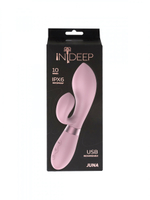 Перезаряжаемый вибратор Indeep Juna Pink 7700-05indeep